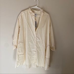 NWT urban outfitters corduroy dress with pockets size large